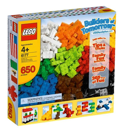 LEGO® Basic Bricks Deluxe Large Building Block Set - 650 Pieces | 6177