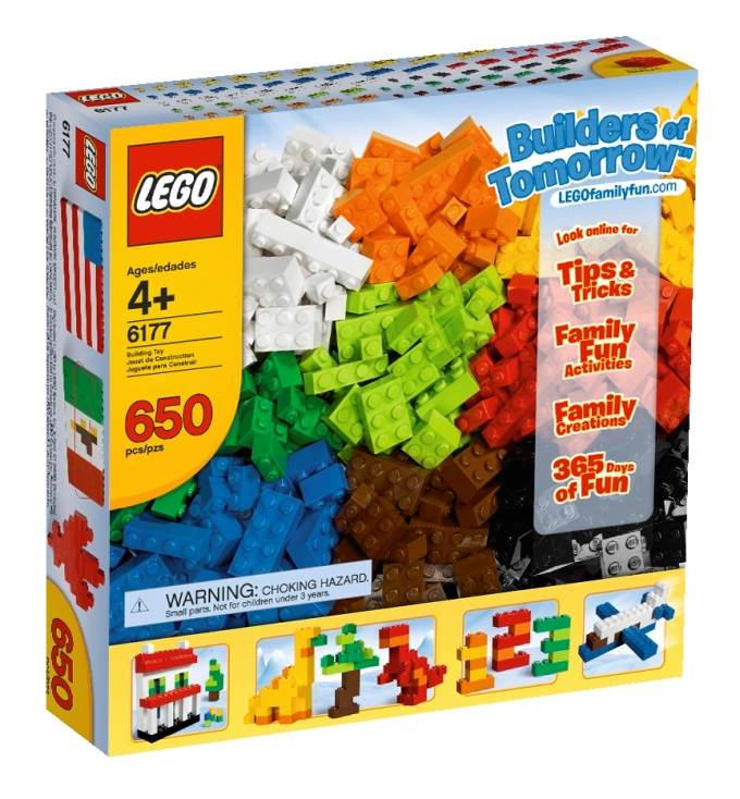 LEGO® Basic Bricks Deluxe Large Building Block Set - 650 Pieces | 6177