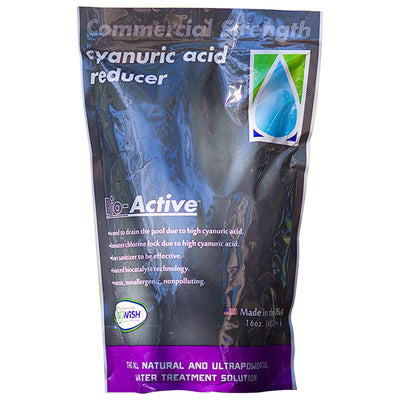 Bio-Active Non Polluting Cyanuric Acid Reducer Powder for Swimming Pools, 16 Oz - VMInnovations