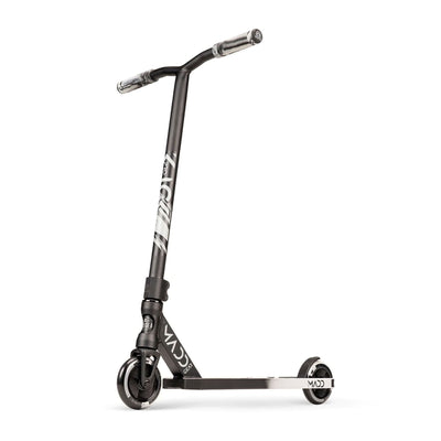 Madd Gear 5 Inch Kick Pro BMX Style Stunt Scooter with Aluminum Deck, Black/Grey