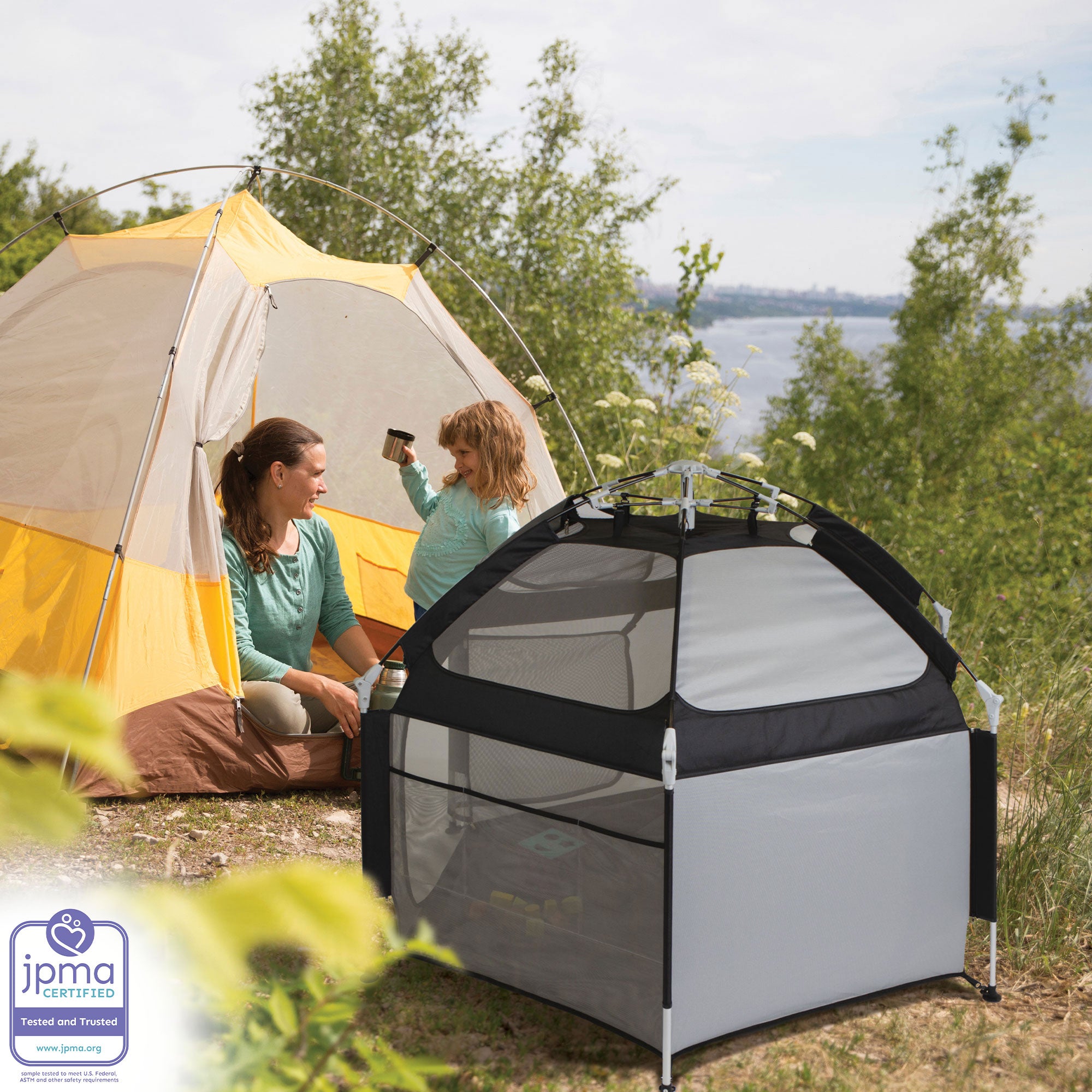 KidCo Play N GoPod Lightweight Portable Kids Travel Camp Tent,Midnight(Open Box) - VMInnovations