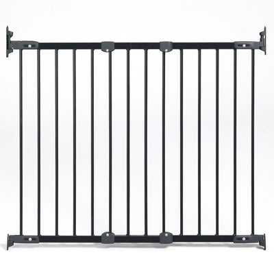 KidCo Angle Mount Metal Safeway Quick Release Gate, Black (Open Box)