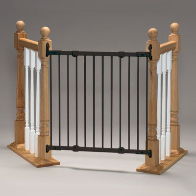 KidCo Angle Mount Metal Safeway Quick Release Gate, Black (Open Box) - VMInnovations
