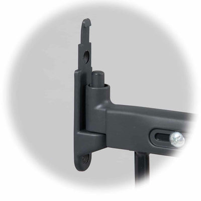 KidCo Angle Mount Metal Safeway Quick Release Gate, Black (Open Box) - VMInnovations