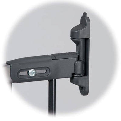 KidCo Angle Mount Metal Safeway Quick Release Gate, Black (Open Box)