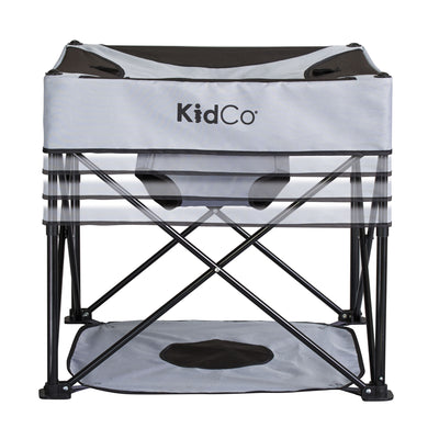 KidCo GoPod Adjustable Height Travel Activity Seat with Floor Mat, Midnight