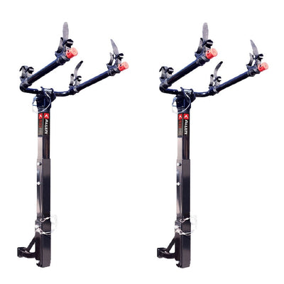 Allen Sports Deluxe 2 Bike Carrier Car Mount Hitch with Folding Arms (2 Pack)
