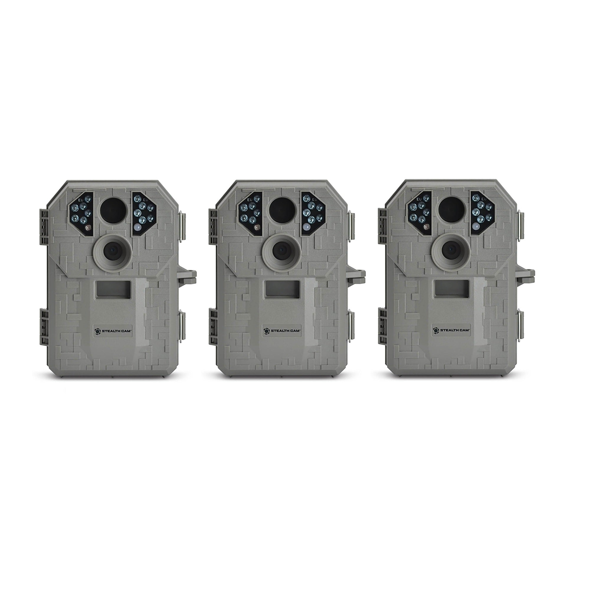 Stealth Cam 6.0 MP Scouting Trail Hunting Game Camera w/ Video & Burst (3 Pack)