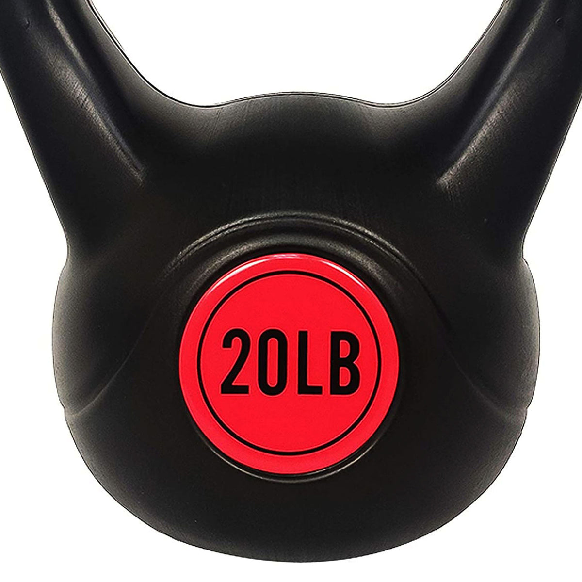 BalanceFrom Fitness Home Gym Vinyl Coated Cast Iron Kettlebell Set (For Parts)