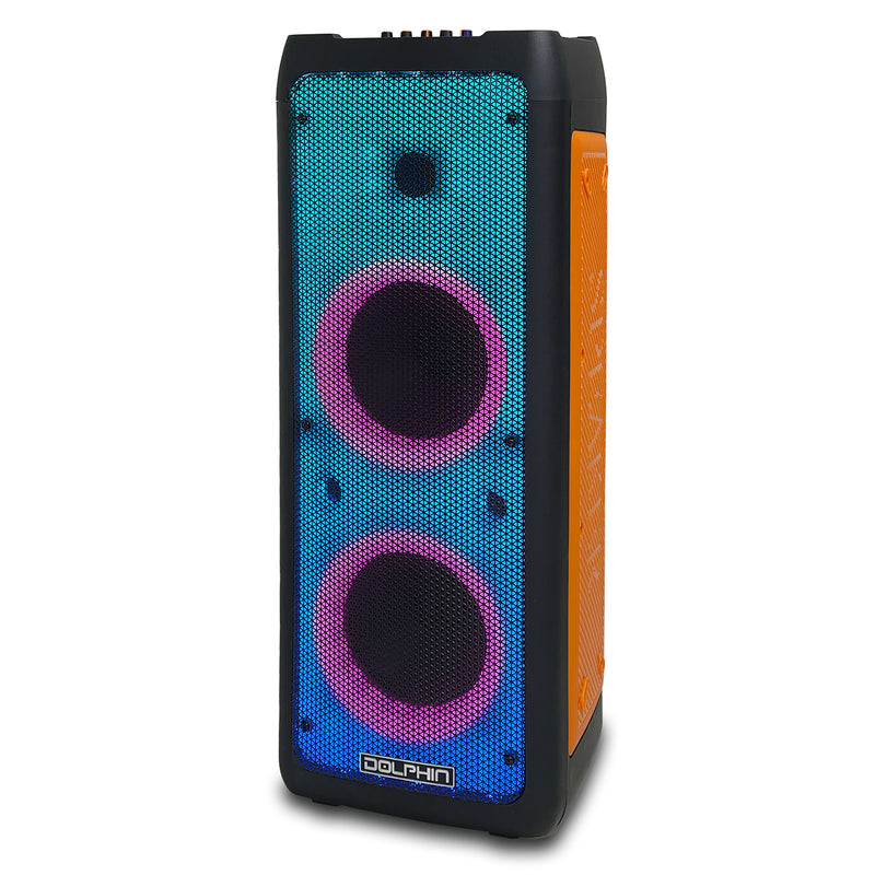 Dolphin SPF-28 Rechargeable Party Speaker with WaveSync Technology & Microphone