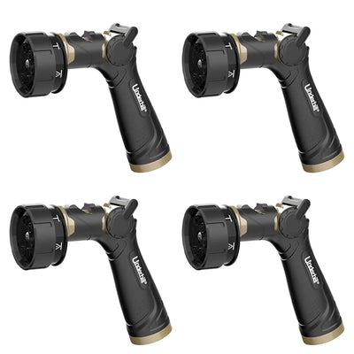 Underhill Proline Master Gold 7 Spray Pattern Hose Nozzle w/ 3/4" Inlet (4 Pack) - VMInnovations