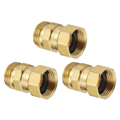 Underhill Garden Hose Nozzle Remover Twist-Ease adapter, 3/4" Attachment (3 Set)