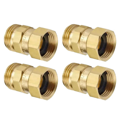 Underhill Garden Hose Nozzle Remover Twist-Ease adapter, 3/4" Attachment (4 Set)