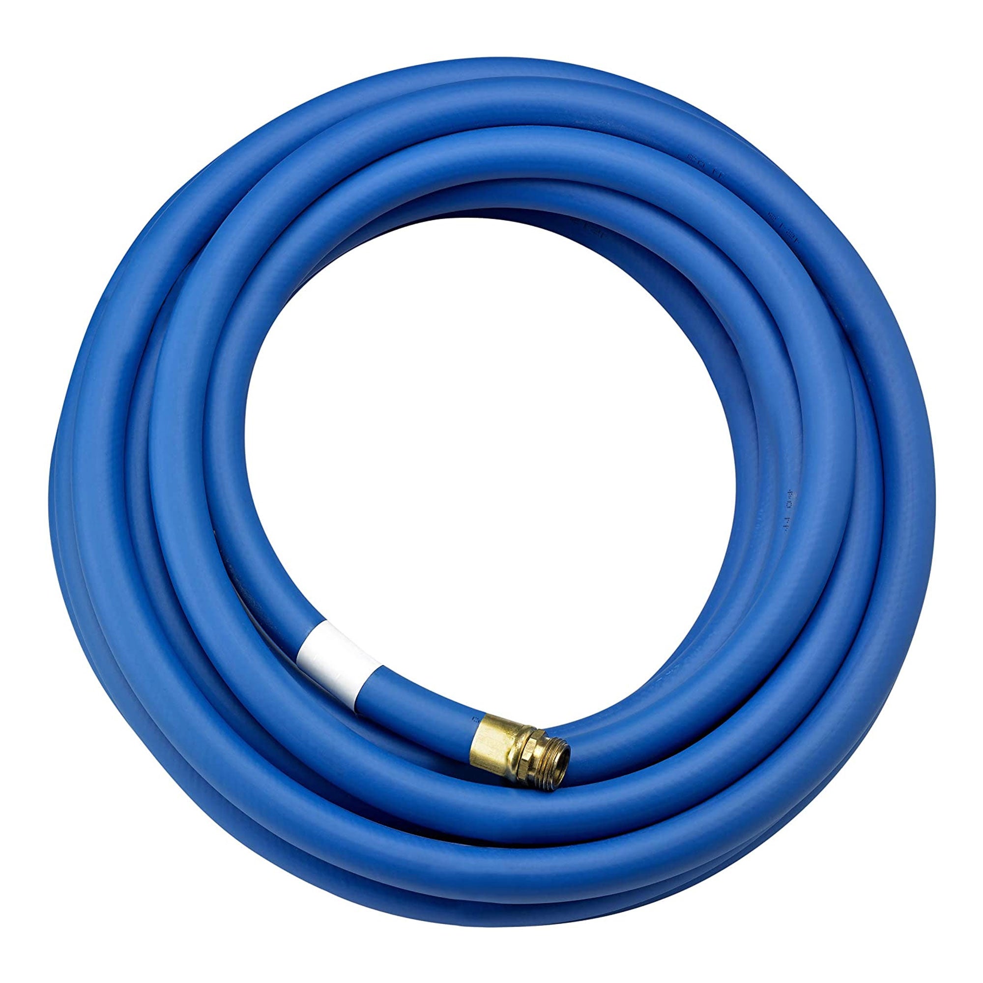 Underhill 50 Ft Blue Water Hose w/ Precision Cloudburst Nozzle & Hose Adapter