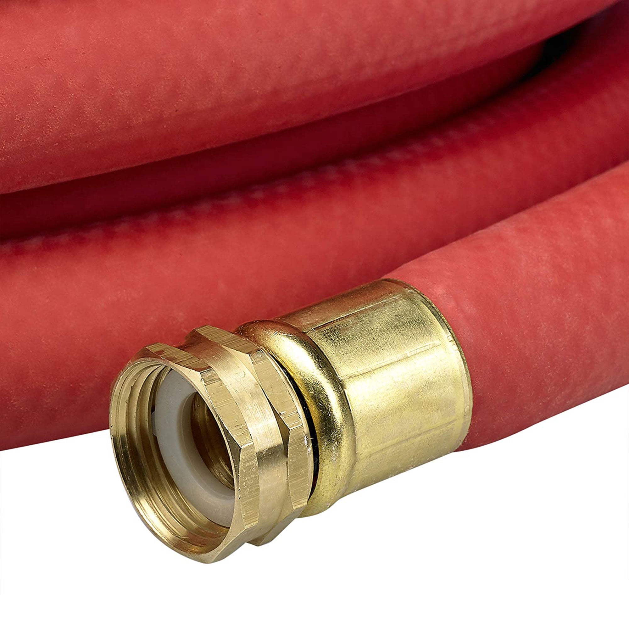 Underhill Ultramax 25' Garden Hose, Red & Precision Cloudburst Hose End Nozzle