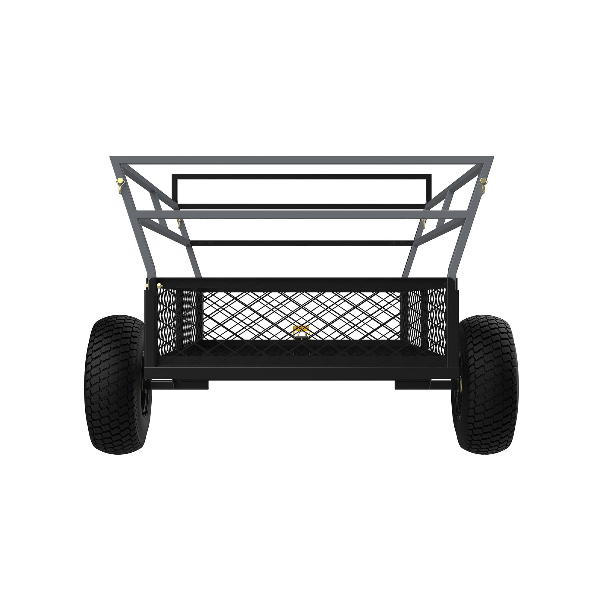 Gorilla 1400lb Steel ATV Trailer w/Removable Sides & 3-in-1 Tailgate (Open Box) - VMInnovations