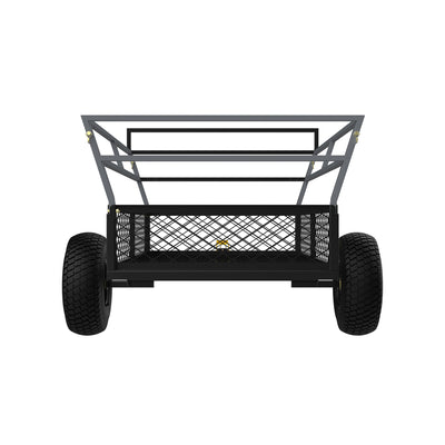 Gorilla 1400lb Steel ATV Trailer w/Removable Sides & 3-in-1 Tailgate (Open Box) - VMInnovations
