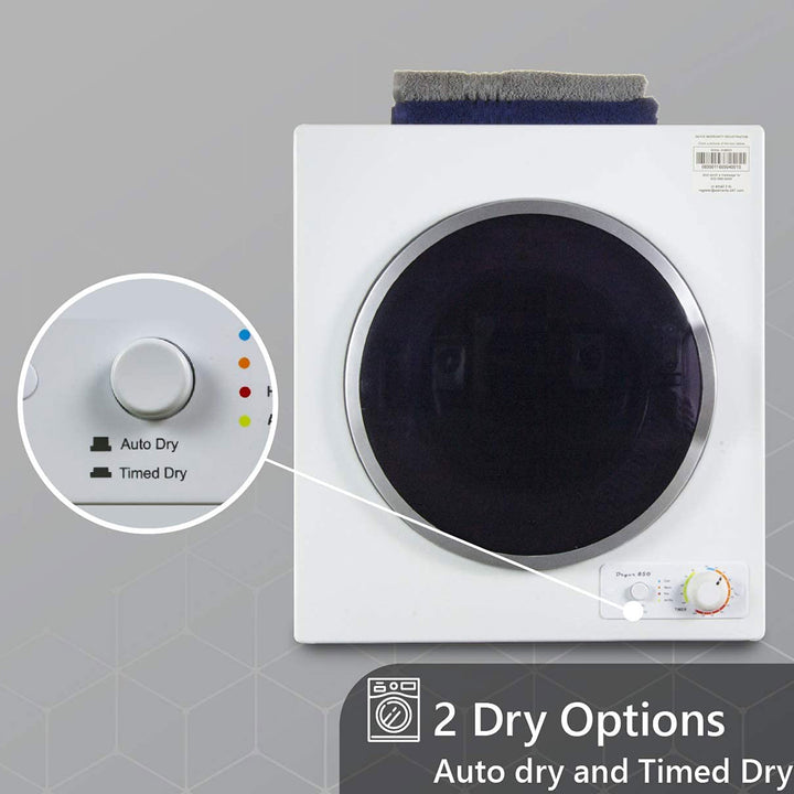Equator Advanced Supplies 110V Compact Front Load Dryer, White (For Parts) - VMInnovations