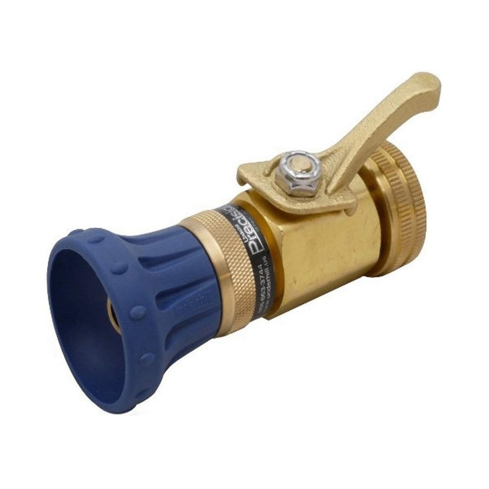 Underhill 25 Ft Red Water Hose w/ Precision Cloudburst Nozzle & Hose Adapter