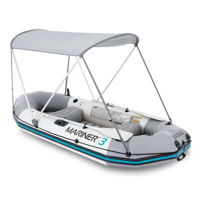 Intex Bimini Top Sun Shade for Mariner, Seahawk, Excursion, & Challenger Boats - VMInnovations