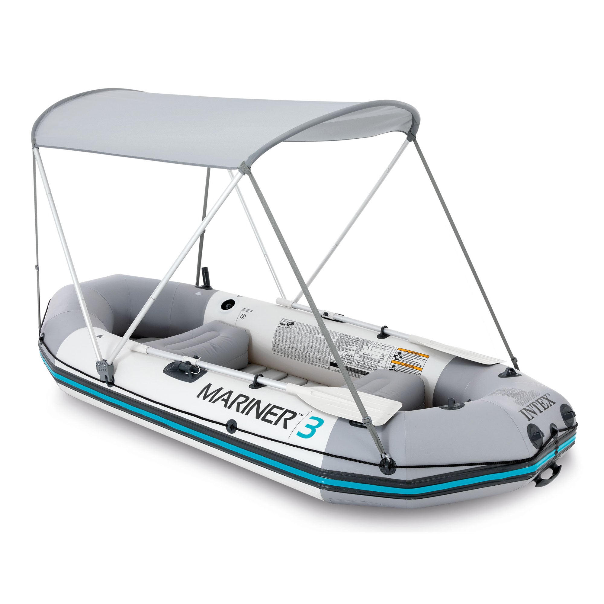 Bimini Top Sun Shade for Mariner, Seahawk, Excursion, & Challenger Boats (Used) - VMInnovations