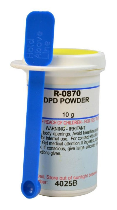 Taylor Swimming Pool 10 Gram DPD Powder & Water Test Kit 2 Oz Refill Bottle