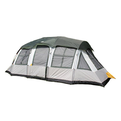Tahoe Gear Prescott 10 Person 3-Season Family Cabin Tent (Open Box)
