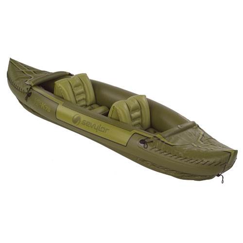 SEVYLOR Tahiti 2 Person Hunting Fishing Inflatable Kayak Boat Raft - Open Box