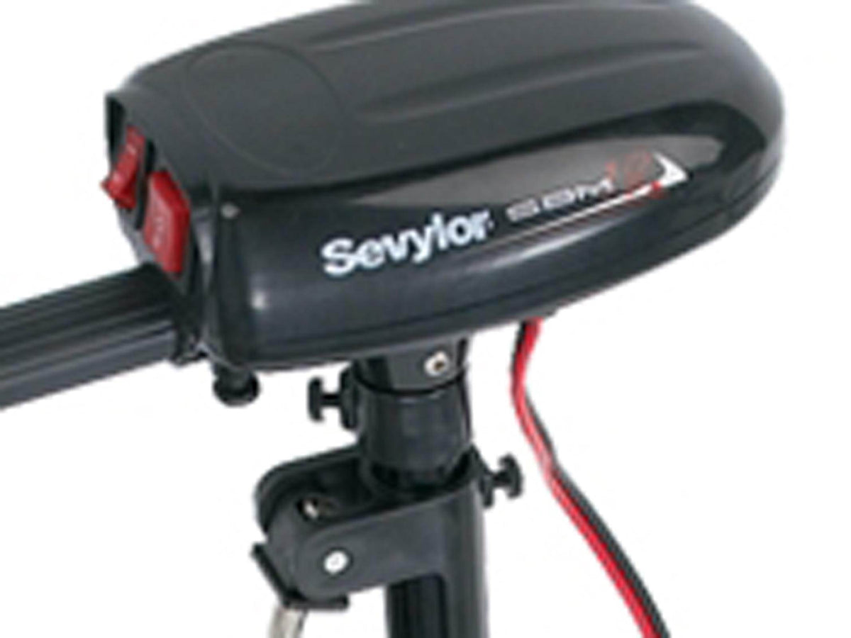 Sevylor 12V Electric Trolling Fishing Boat Motor with Built-In Mount (Used)