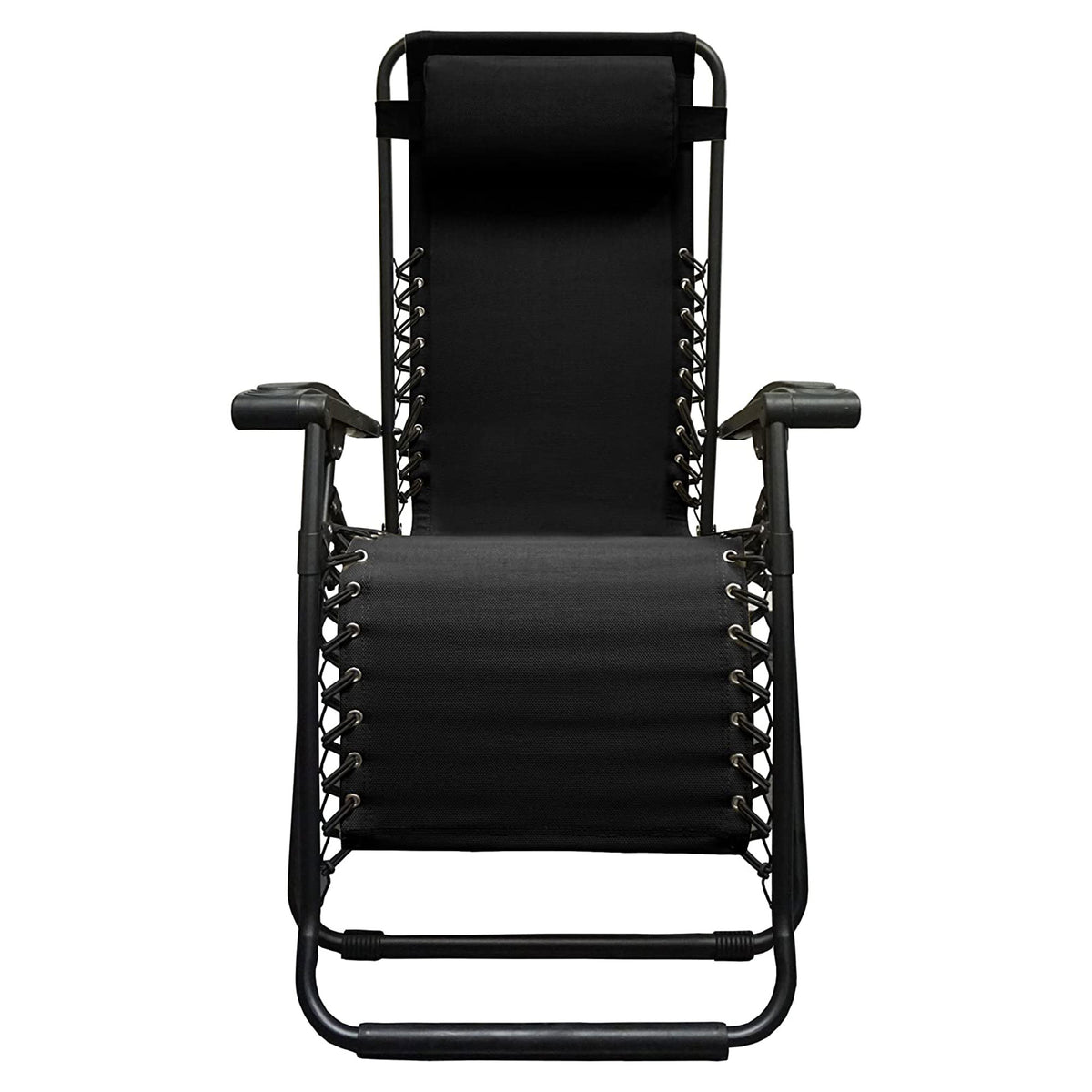 Caravan Sports Zero Gravity Outdoor Folding Patio Lounge Chair, Pair (Open Box)