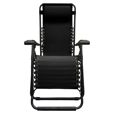 Caravan Sports Zero Gravity Outdoor Folding Patio Lounge Chair, Pair (Open Box)