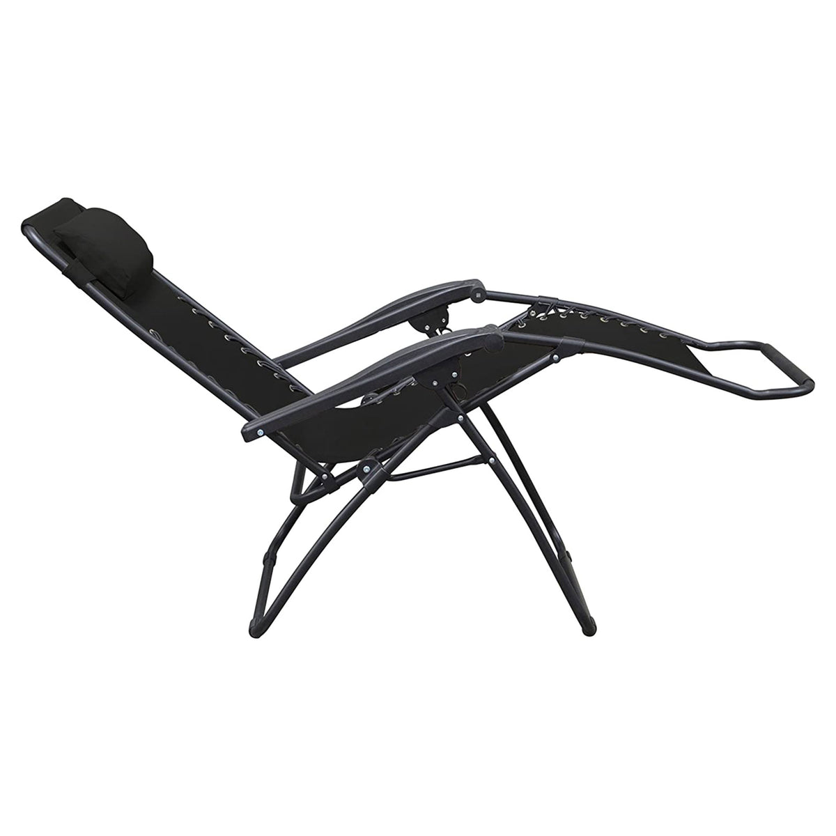 Caravan Sports Zero Gravity Outdoor Folding Patio Lounge Chair, Pair (Open Box)