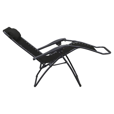 Caravan Sports Zero Gravity Outdoor Folding Patio Lounge Chair, Pair (Open Box)