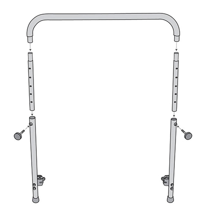 JumpSport Handle Bar Accessory for 39" Straight/Arched Trampolines (Open Box) - VMInnovations