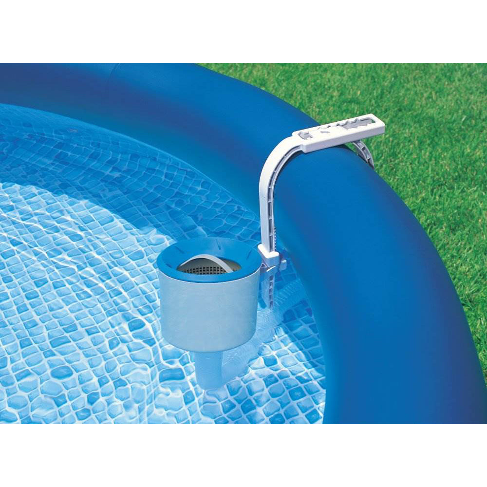 Pump Replacement Hose (2 Pack) Bundled with Deluxe Wall-Mounted Skimmer