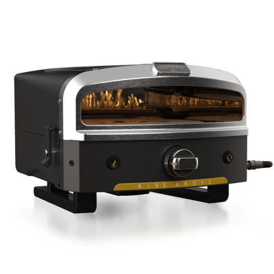 Halo Versa 16 Liquid Propane Gas Outdoor Pizza Oven with Rotating Cooking Stone