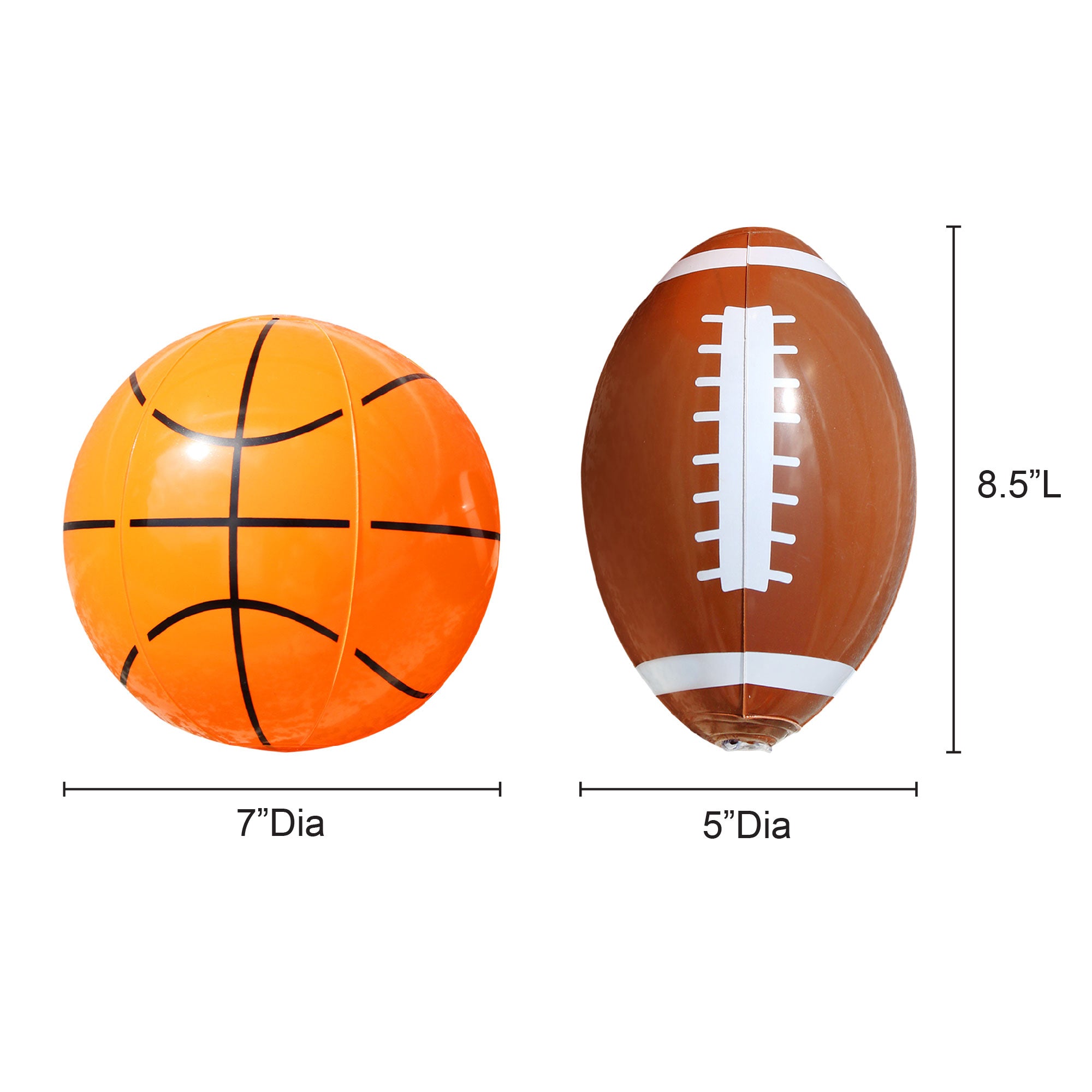 Banzai 2 'N 1 Swimming Pool Sport Combo Set, Basketball Hoop and Football Target