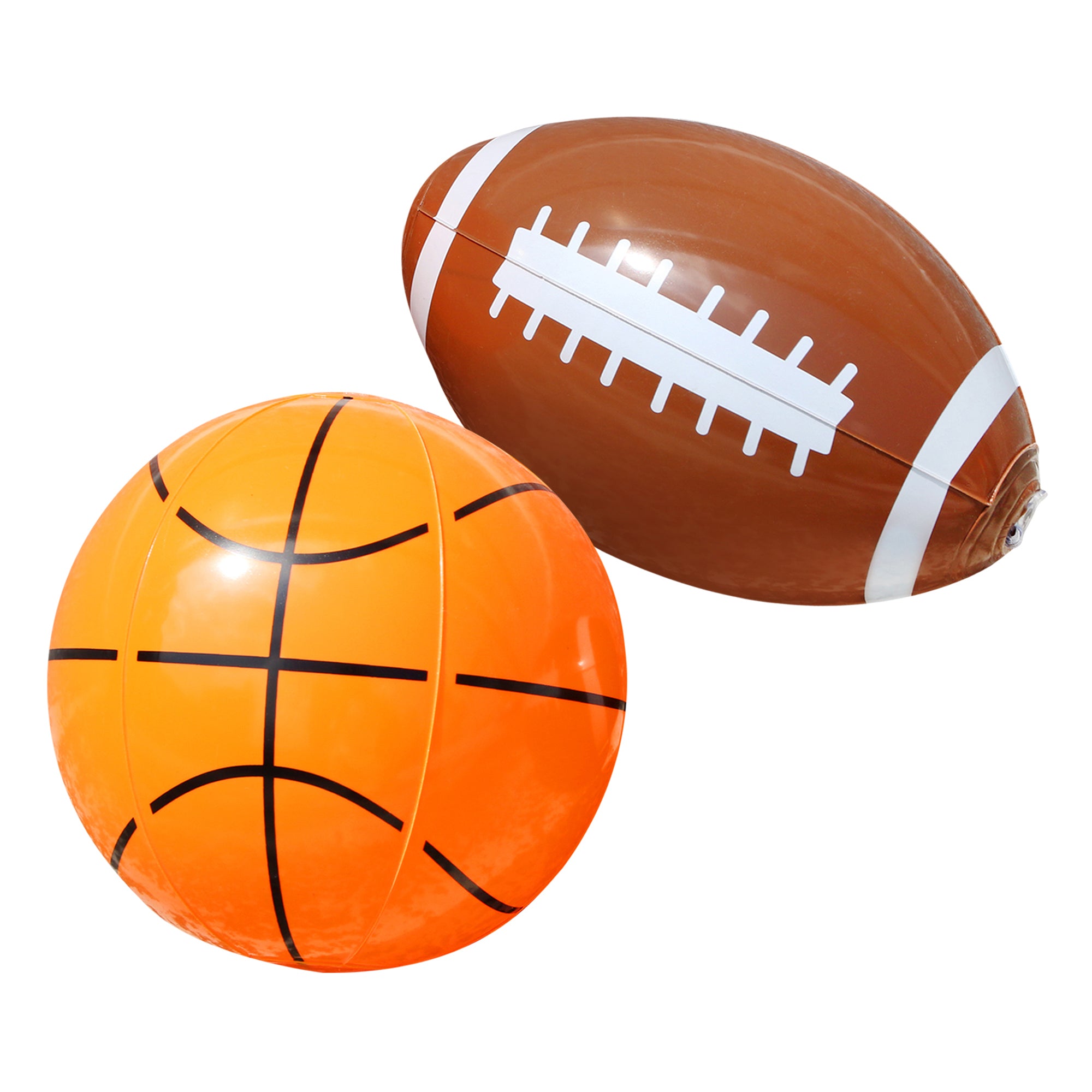 Banzai 2 'N 1 Swimming Pool Sport Combo Set, Basketball Hoop and Football Target