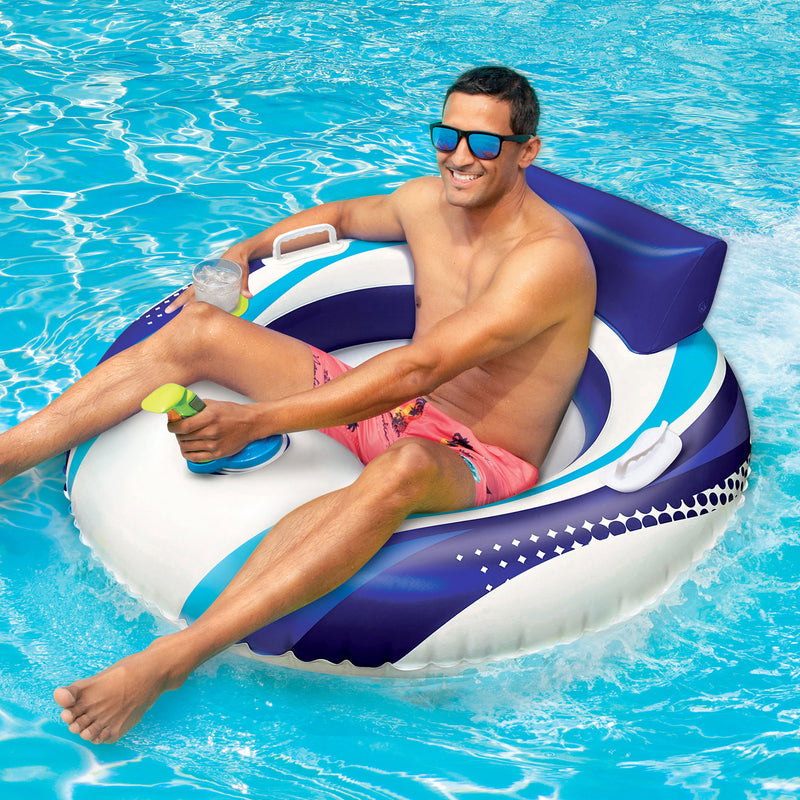 Motorized Battery Powered Inflatable Pool Cruiser Float for Teens/Adults (Used)