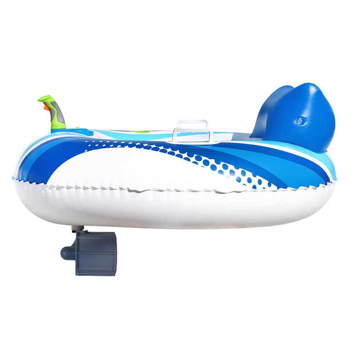 Banzai Motorized Battery Powered Inflatable Pool Cruiser Float for Teens/Adults