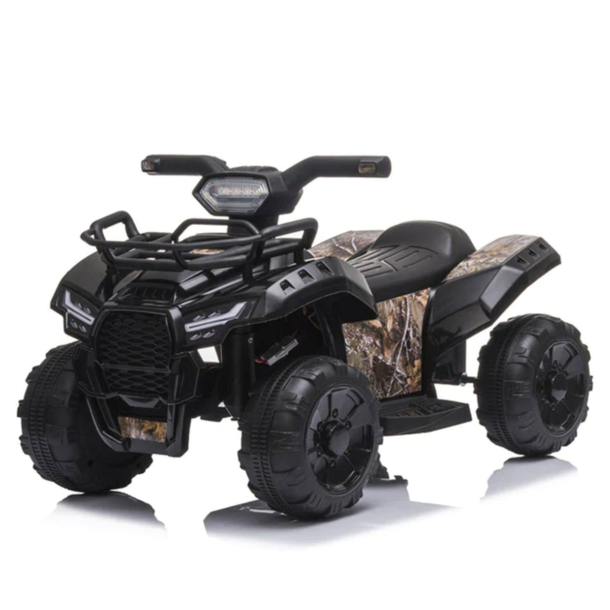 Freddo Toys 6V Battery Powered Electric ATV 4-Wheeler 1-Seater Ride-On Toy, Camo