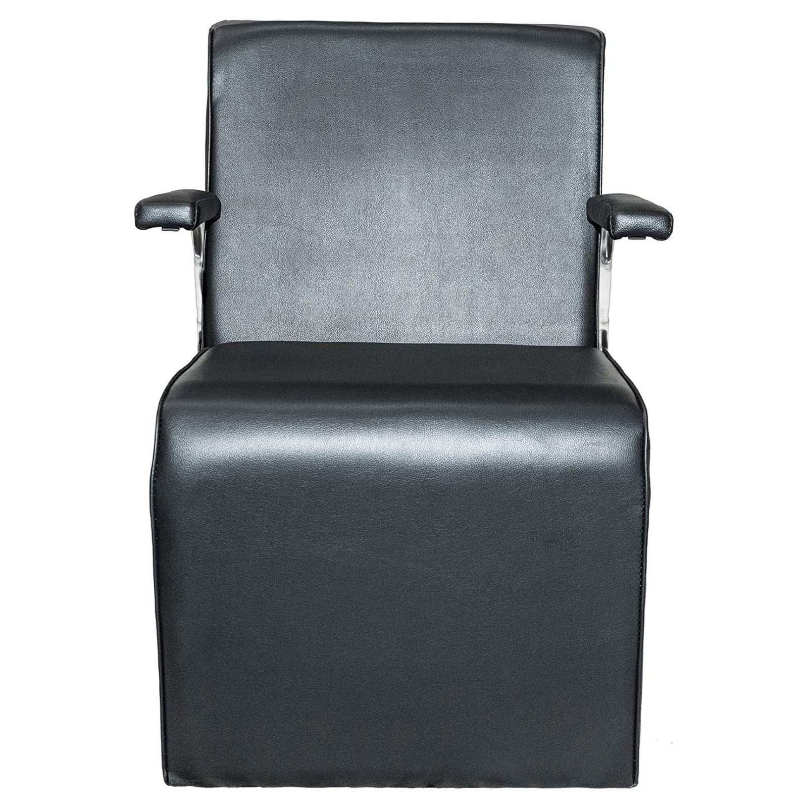 Anastasia Vinyl Professional Platform Hair Dryer Chair, Black (Used) - VMInnovations
