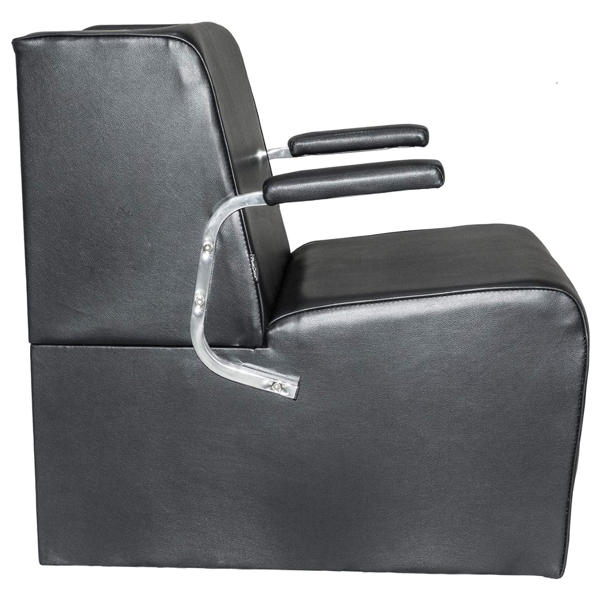 PureSana 2 Pack Chromium Anastasia Vinyl Professional Platform Hair Dryer Chair
