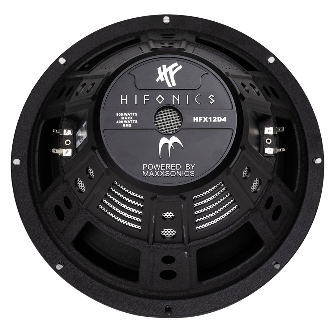 4) HIFONICS HFX12D4  12" 2400W Car Audio DVC Subwoofers Power Bass Subwoofers