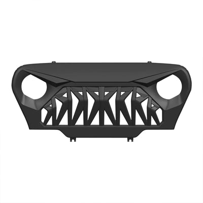 AMERICAN MODIFIED Shark Grille Compatible w/ 97-06 Jeep Wrangler TL or LJ (Used)