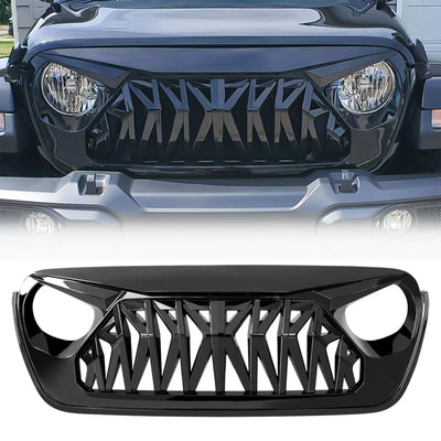 AMERICAN MODIFIED Shark Grille 2018+ Jeep Wrangler JL & 2020+ Gladiator JT(Used)