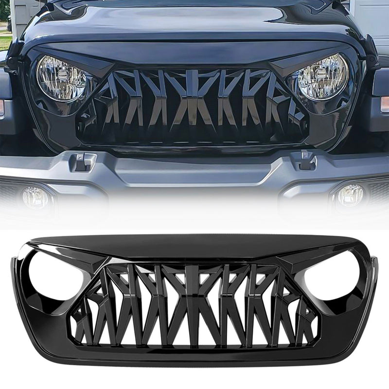 AMERICAN MODIFIED Shark Grille 2018+ Jeep Wrangler JL & 2020+ Gladiator JT(Used)