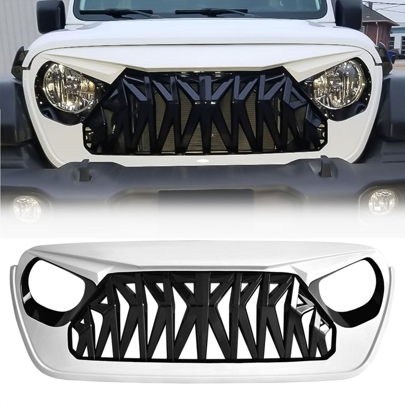 AMERICAN MODIFIED Shark Grille 2018+ Jeep Wrangler JL & 2020+ Gladiator JT(Used)