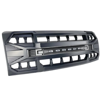 AMERICAN MODIFIED Armor Grille w/Off Road Lights for 09-14 Ford F150 (Open Box) - VMInnovations