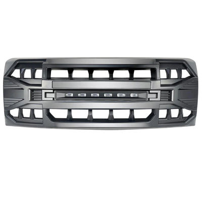 AMERICAN MODIFIED Armor Grille w/Off Road Lights for 09-14 Ford F150 (Open Box) - VMInnovations